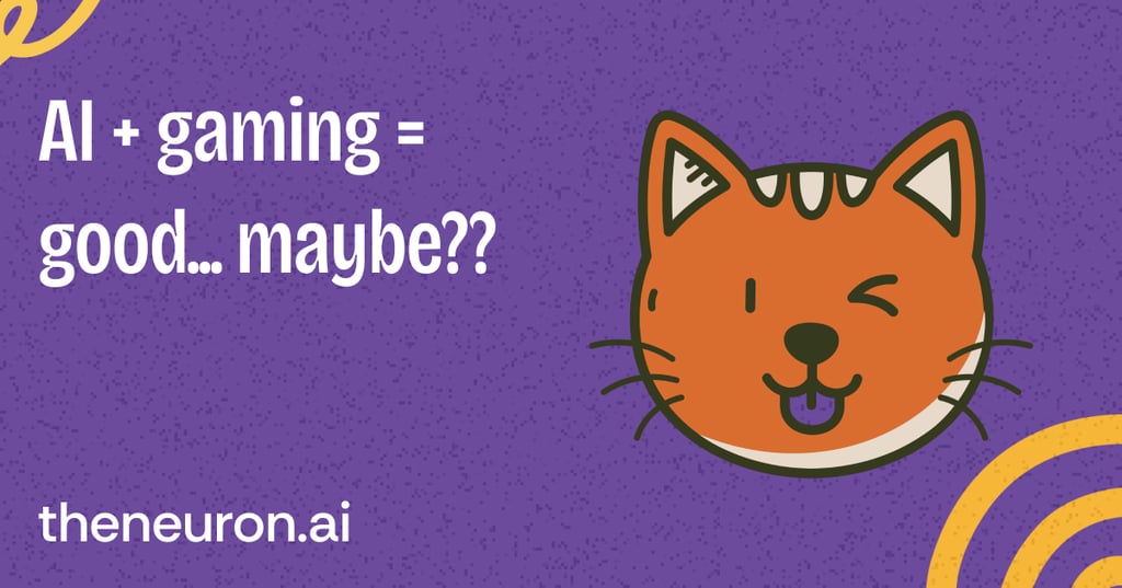 😺 Can AI be gaming's savior? Thumbnail