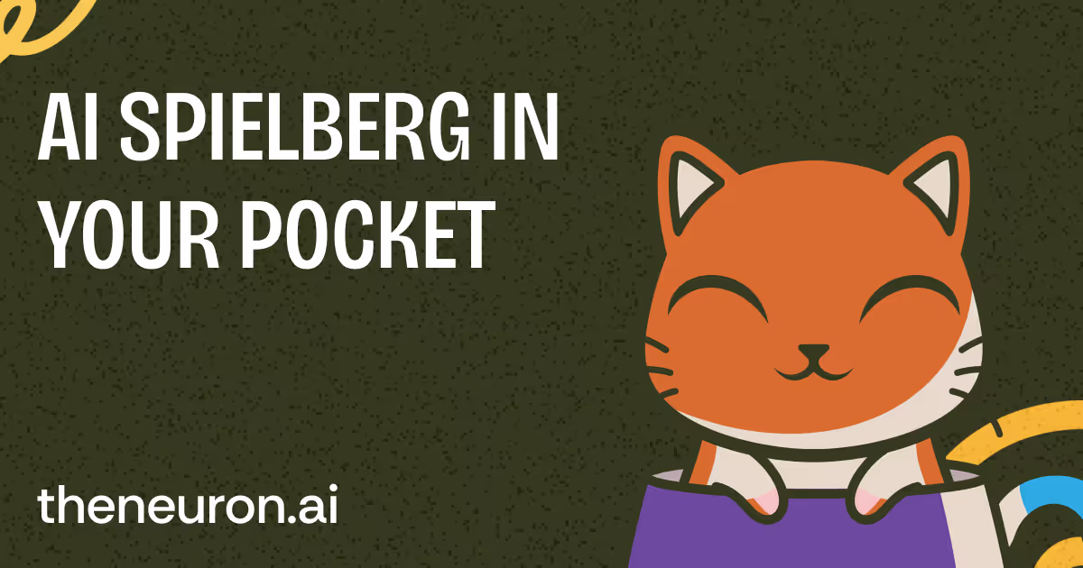 😺 AI Spielberg in your pocket Thumbnail