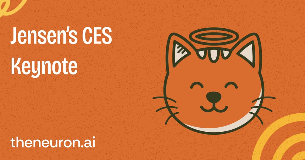 😺 Jensen's wild AI prediction Thumbnail