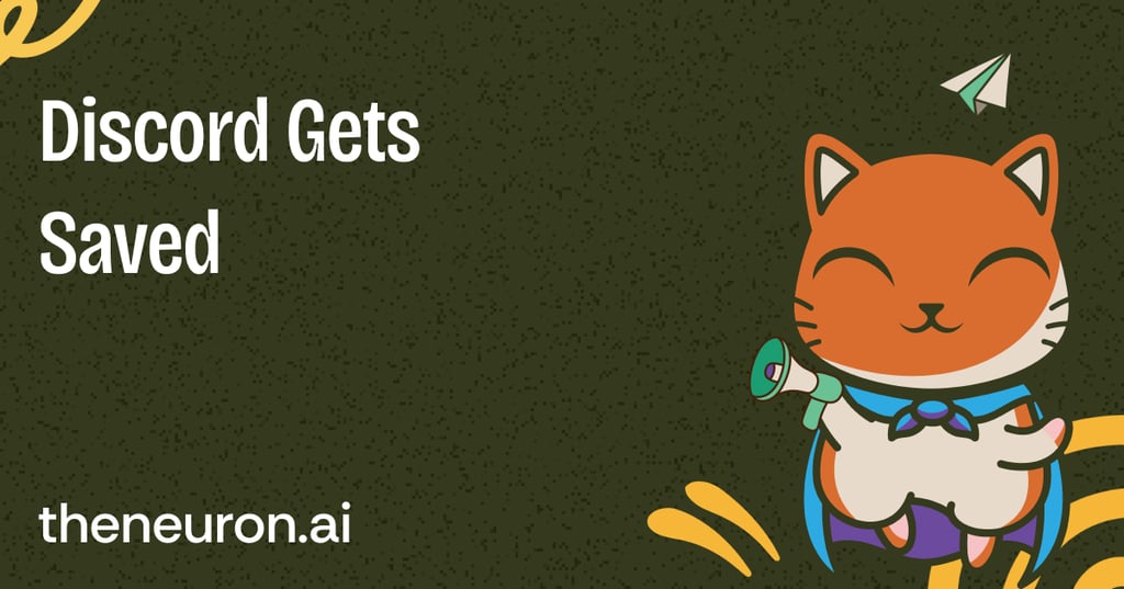 😺 Discord saves itself Thumbnail