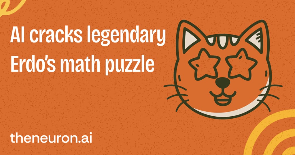 😺 AI Cracks Legendary Erdos Problems Thumbnail