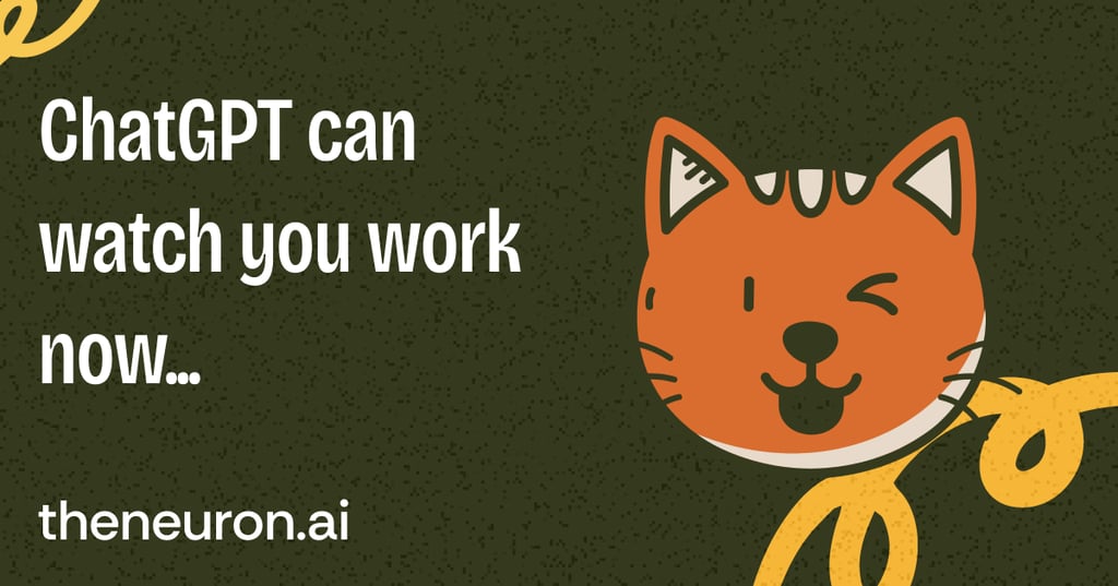 😺 ChatGPT sees your screen Thumbnail