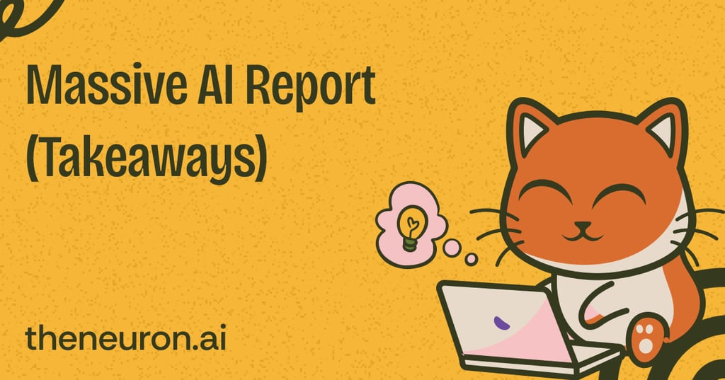 😺 Massive AI report (takeaways) Thumbnail