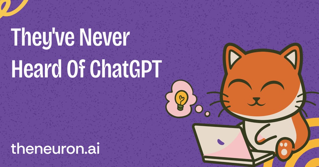 😺 They've never heard of ChatGPT Thumbnail