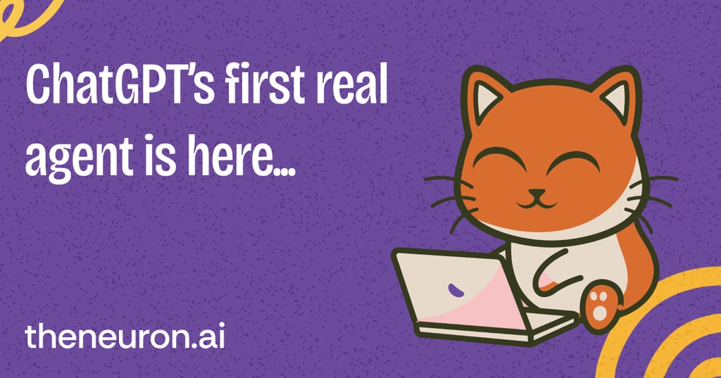 😺OpenAI's agent is live?! Thumbnail