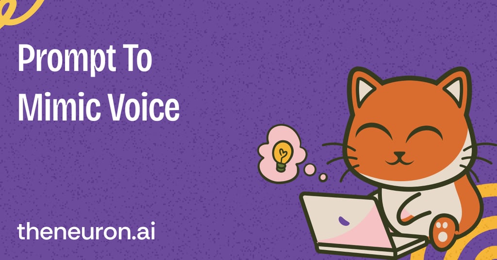 😺 Get AI to sound like you Thumbnail