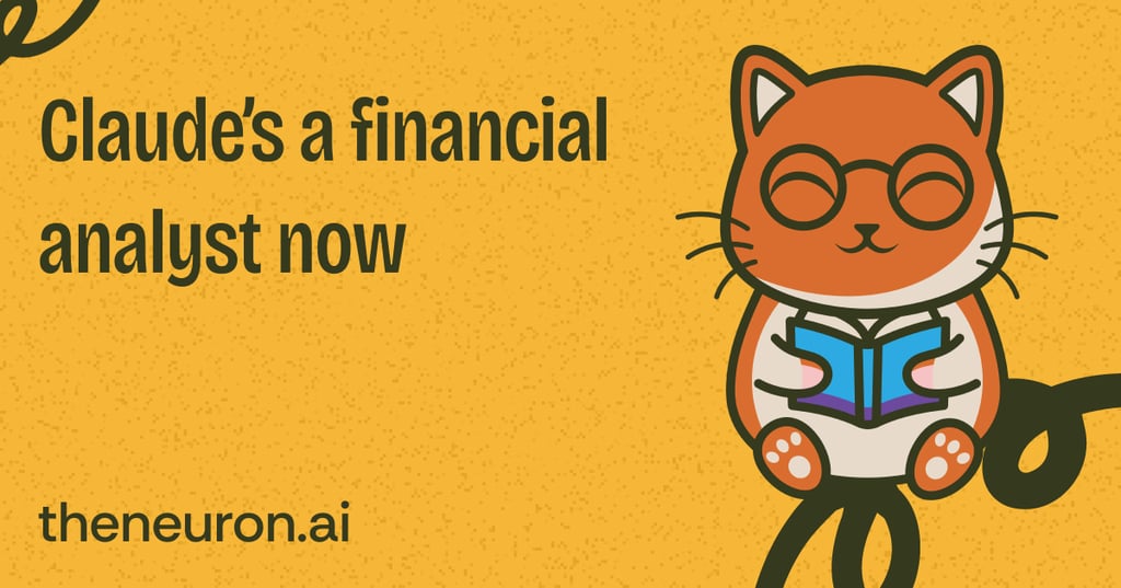 😺 Claude is a financial analyst now Thumbnail