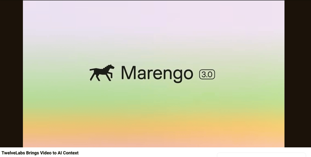 TwelveLabs' Marengo 3.0 is unlocking 80% of the world's unused data—and it's all sitting in your video archives. Cover Image