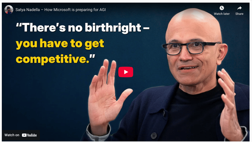 Microsoft CEO Satya Nadella Debates the Future of Microsoft and AI (w/ Dwarkesh Patel and Dylan Patel) Cover Image