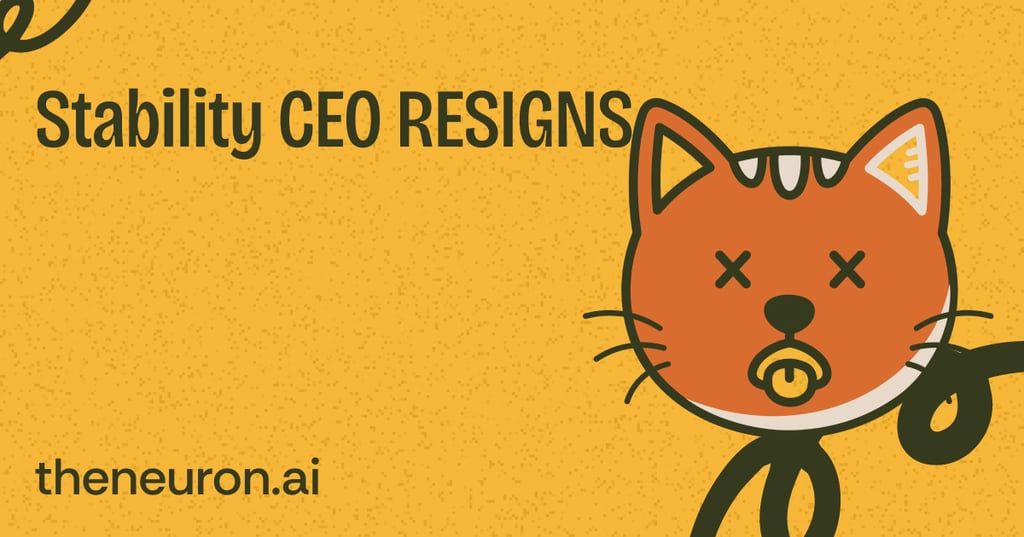 😺 Stability CEO resigns Thumbnail