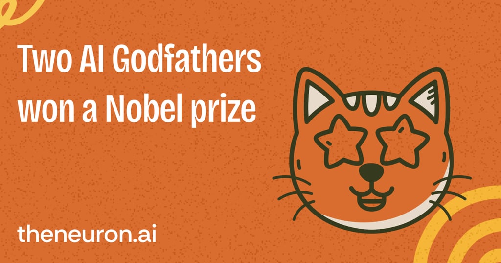 😺 AI geniuses win Nobel Prize Thumbnail