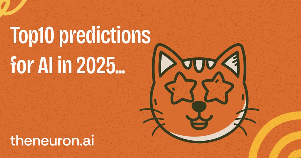 😺 10 AI predictions for 2025 Thumbnail