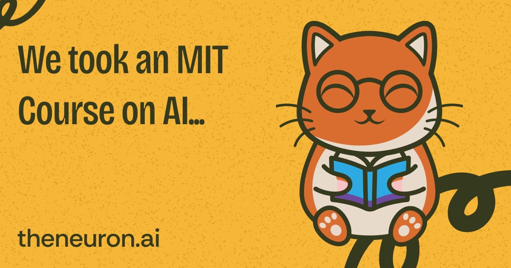 😺We took an MIT AI course! Thumbnail