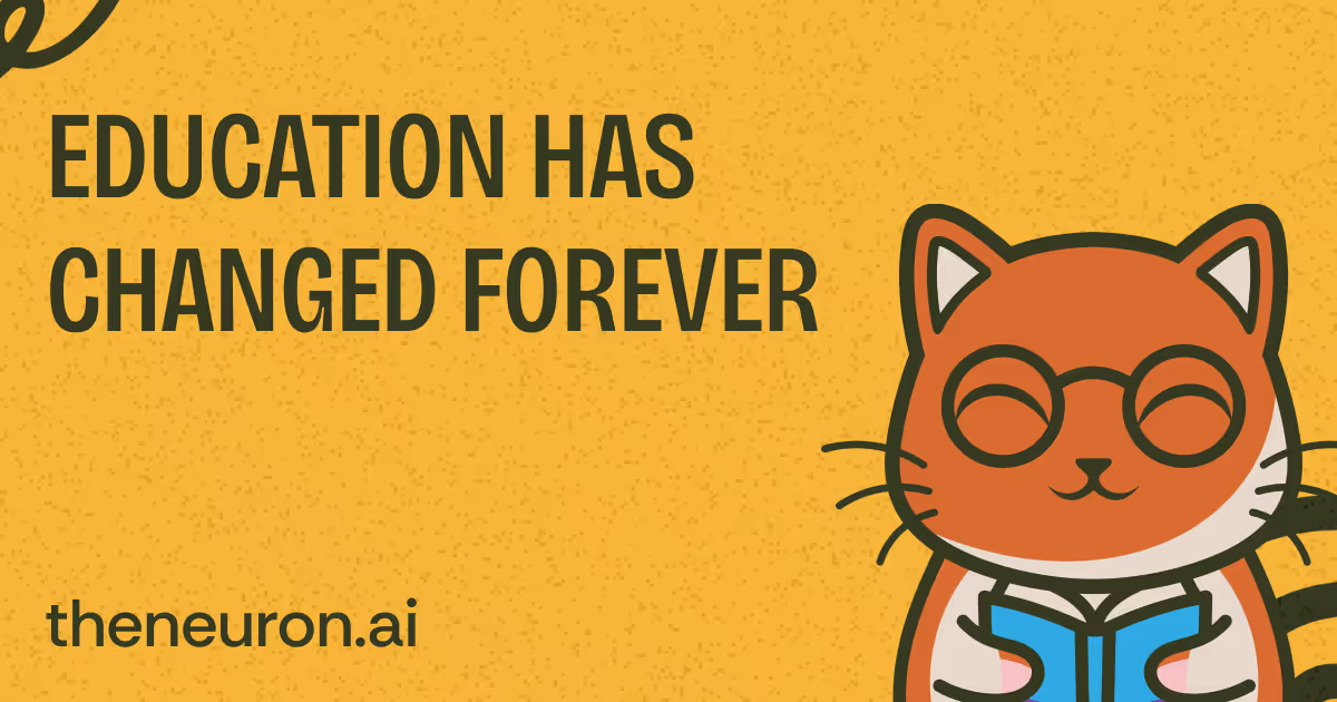 😺 Education changed forever Thumbnail