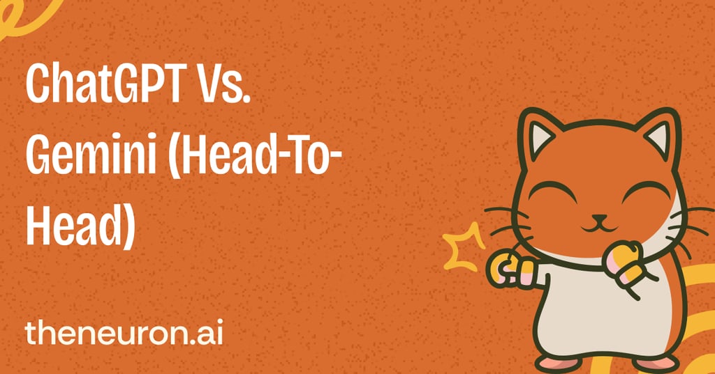 😺 Gemini Ultra vs. ChatGPT-4 Thumbnail