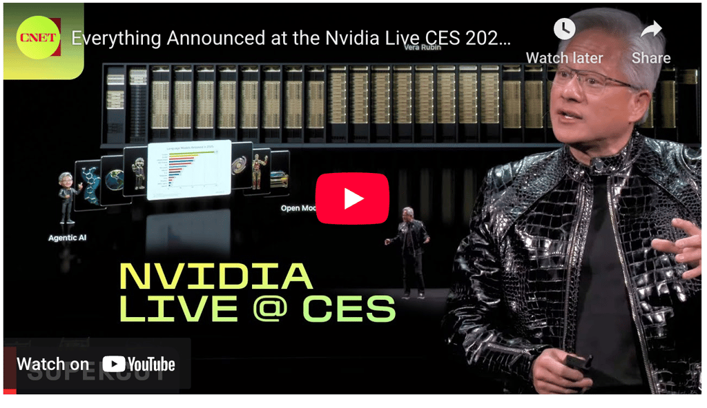 CES 2026: The Dawn of Physical AI — Nvidia, LG, Samsung, and the Race to Build Thinking Machines Cover Image