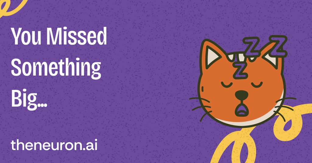 😺 You missed something big... Thumbnail