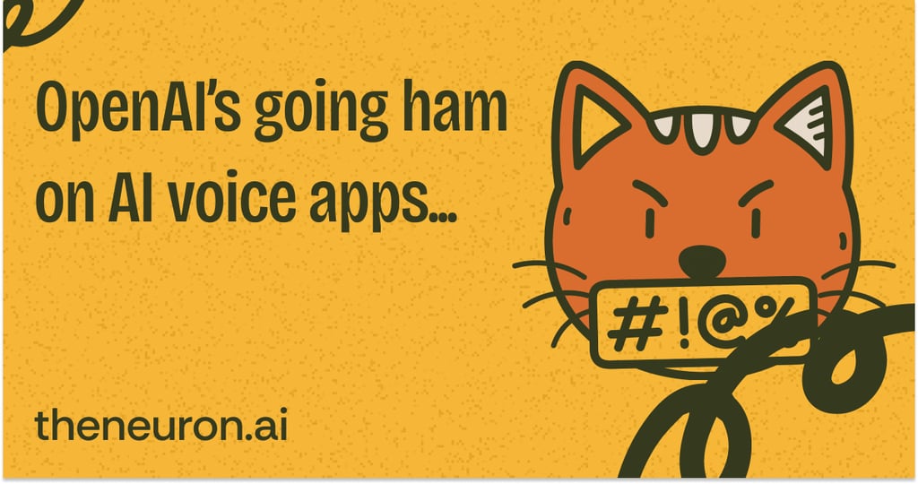 😺 OpenAI Makes Voice Apps Human (Finally) Thumbnail