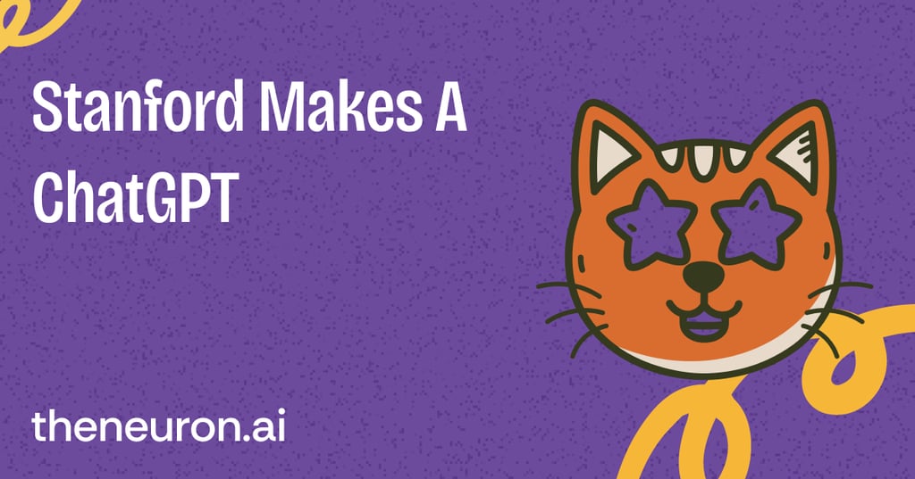 😺 Stanford makes a ChatGPT Thumbnail