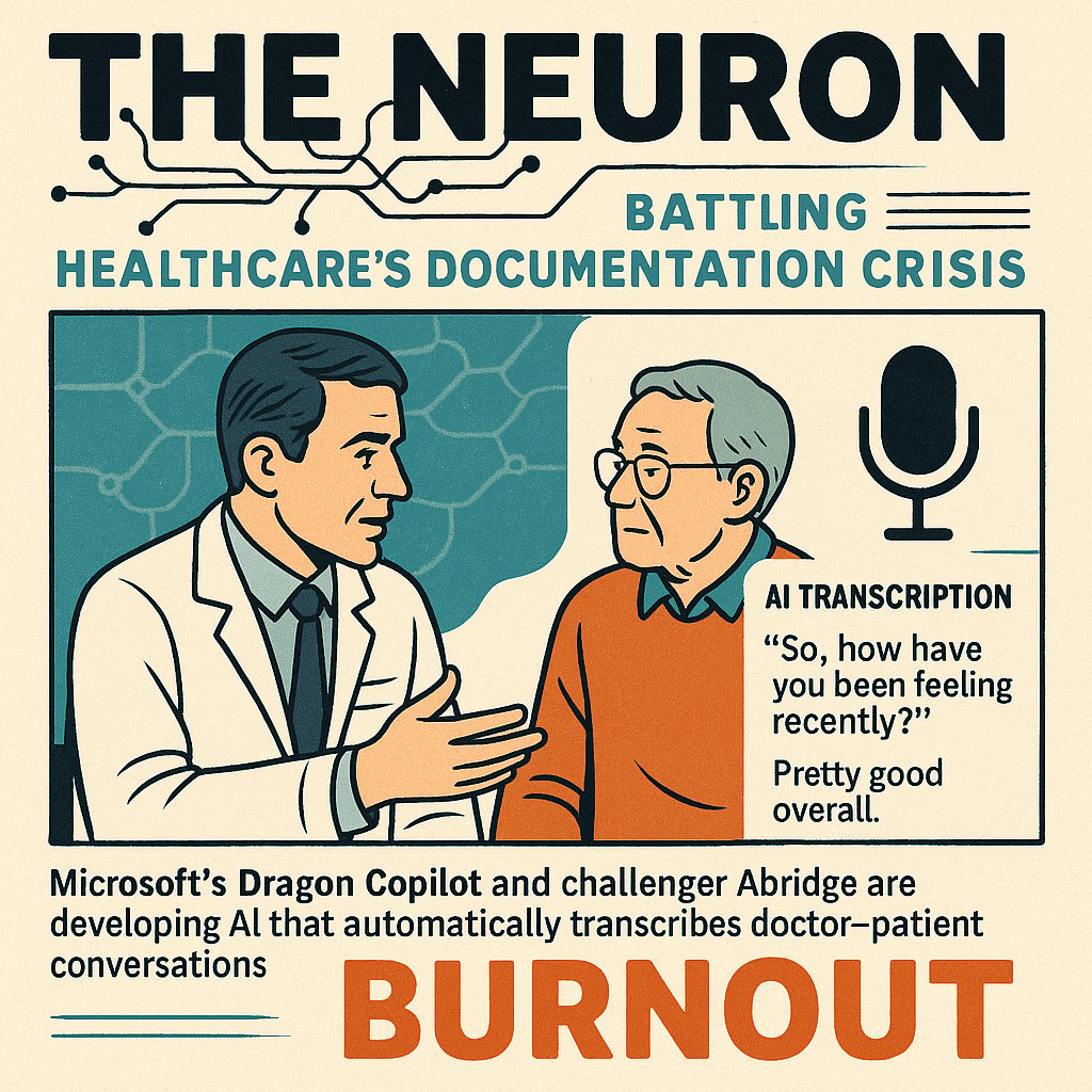 The AI battle reshaping how doctors document patient visits Cover Image