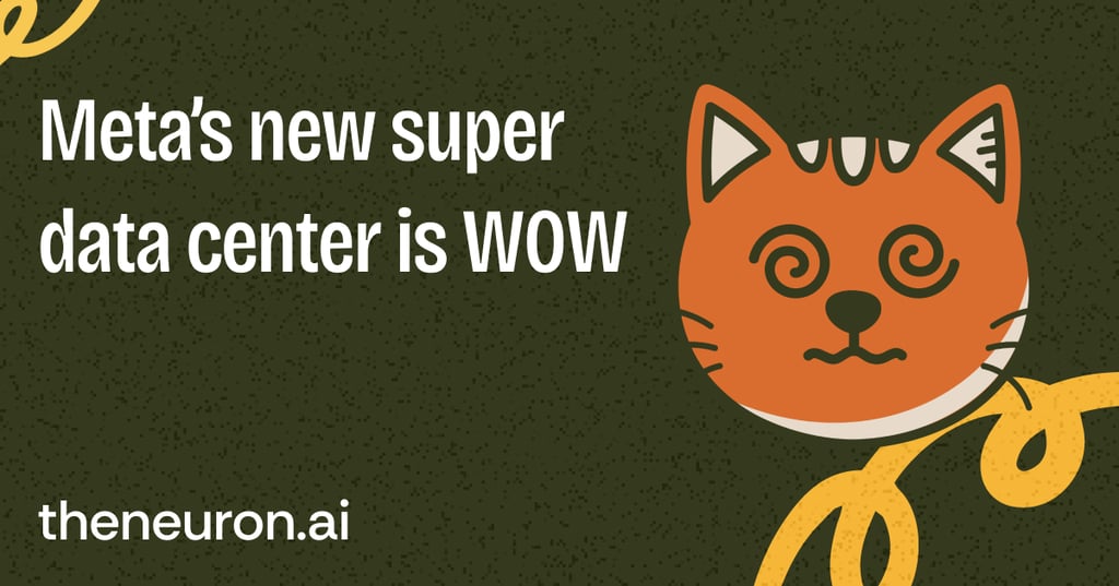 😺 Meet Meta's new "Prometheus" data center... Thumbnail