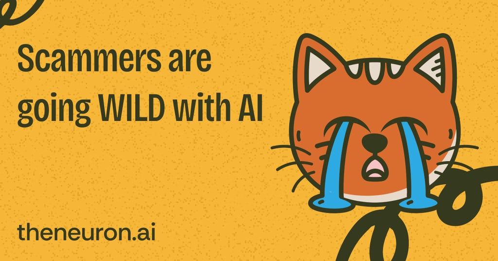 😺 Scammers are going WILD with AI... Thumbnail