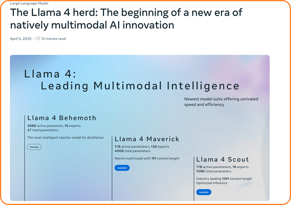 Llama 4 is here—but who is it actually for? Cover Image