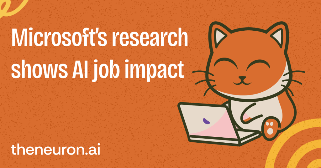😺 Microsoft says these jobs are toast... Thumbnail