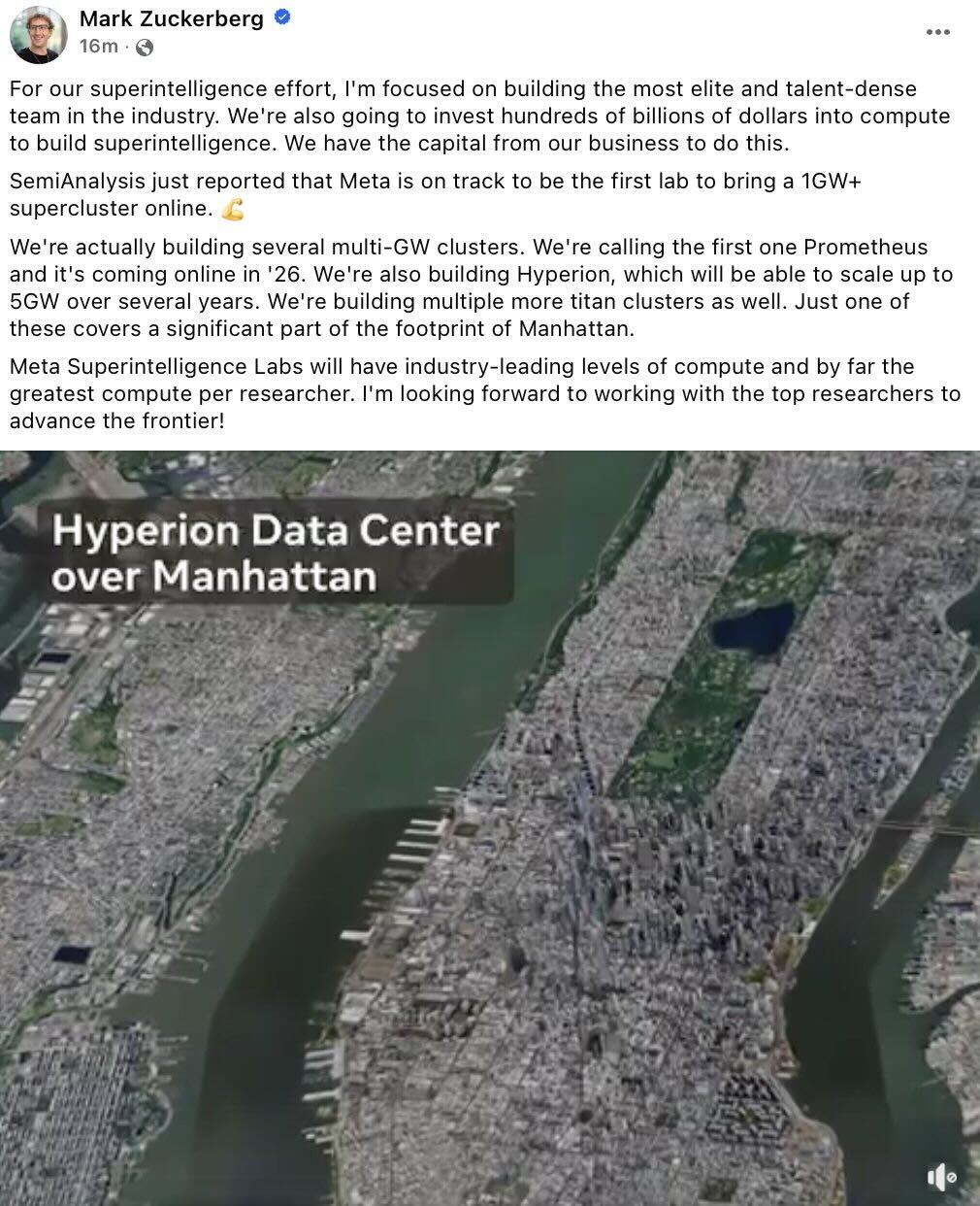 Meta's Building AI Data Centers the Size of Manhattan… And They Might Just Break the Power Grid Cover Image