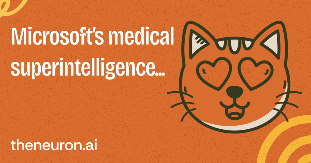 😸 Microsoft AI beats doctors 🤖 Thumbnail