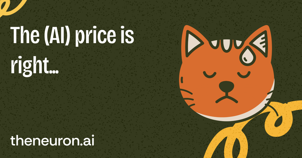 😺 WTF is the price of AI these days? Thumbnail