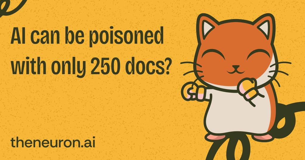 😸 So AI can be poisoned like, really easily Thumbnail