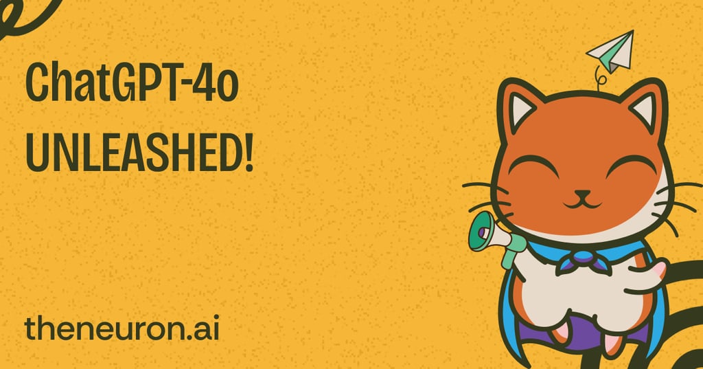 😺 ChatGPT-4o unleashed! Thumbnail