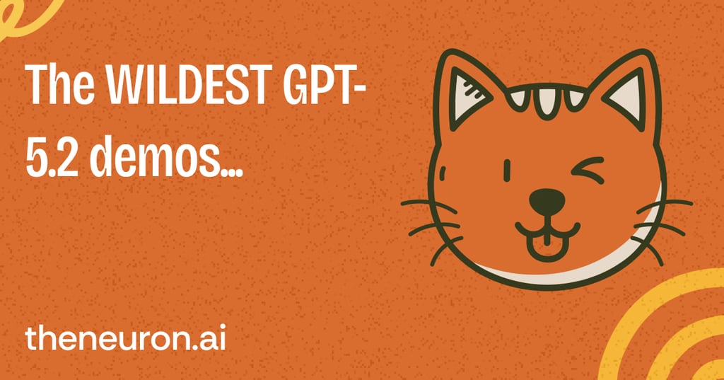 😸 The Top 10 WILDEST GPT-5.2 Demos Thumbnail