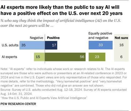 AI Experts and the Public Are Miles Apart on AI's Future—For Better or Worse Cover Image