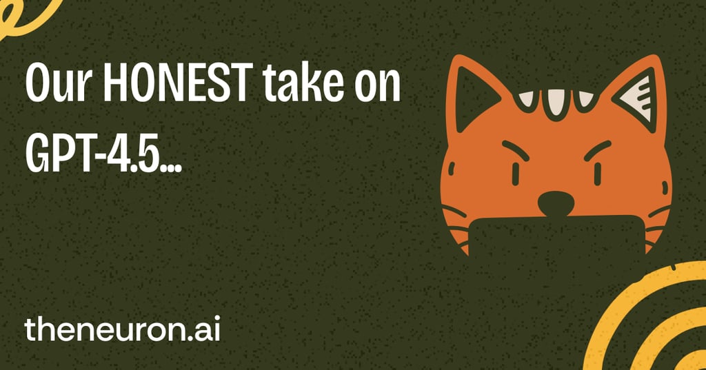😺Our HONEST take on GPT-4.5 Thumbnail