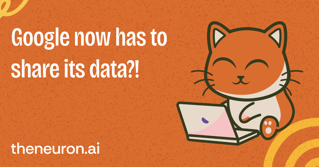 😺 Judge forces Google to share AI search secrets 🔍💎 Thumbnail