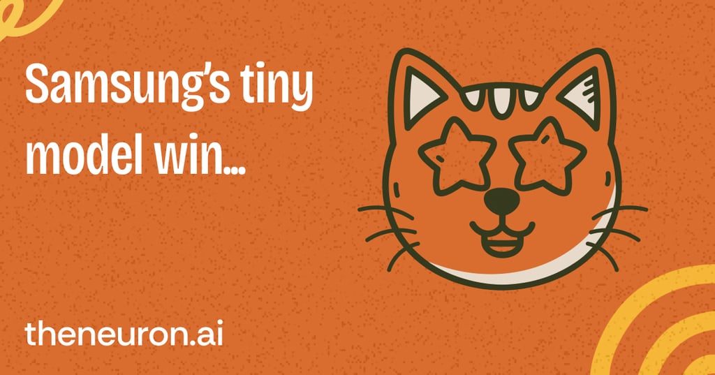 😸 Samsung's impressive tiny AI win Thumbnail