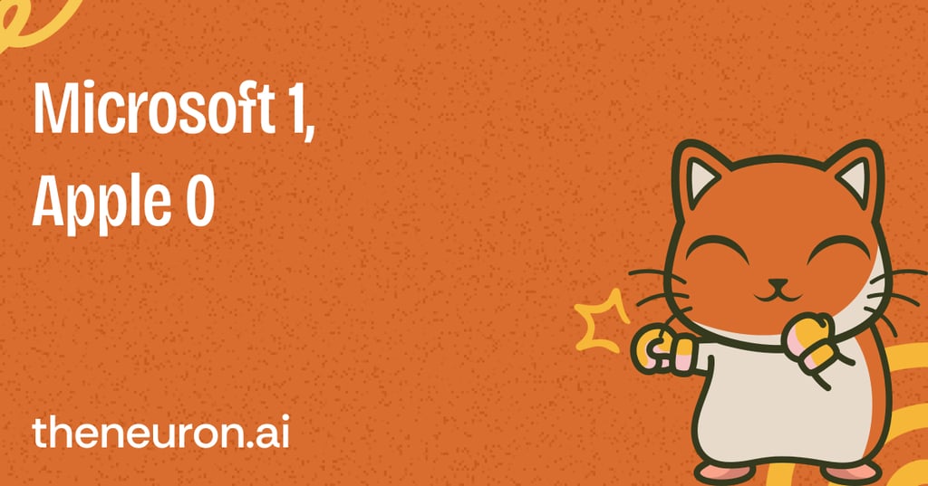 😺 Microsoft's PC announcement Thumbnail