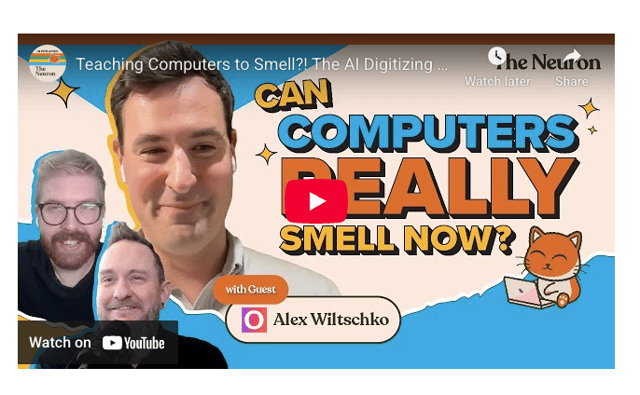 PODCAST: You can finally smell through the internet (no, seriously). Cover Image