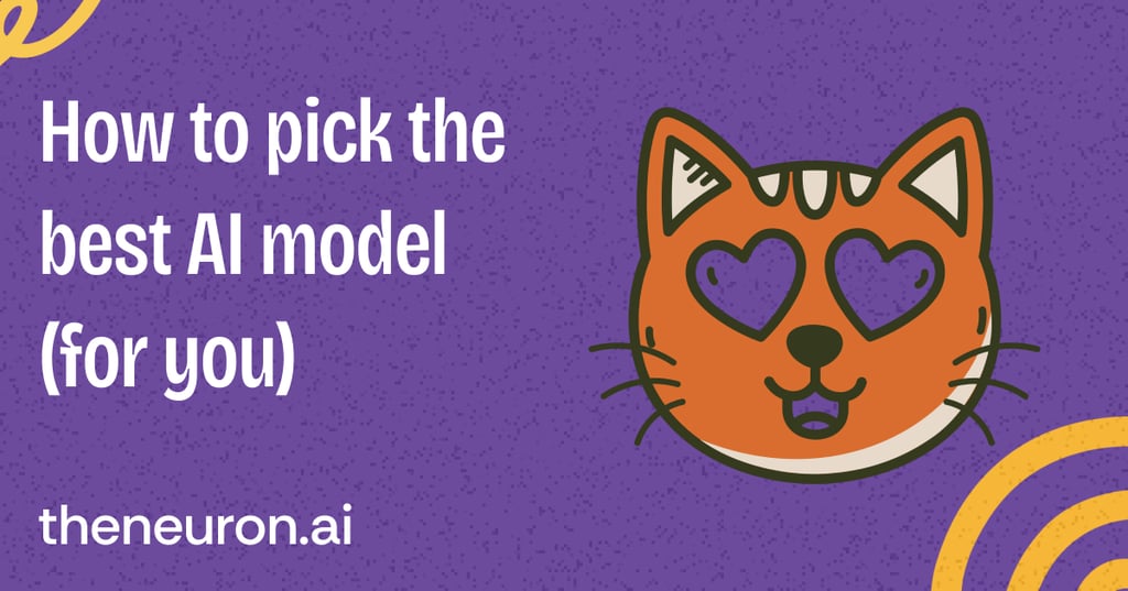😺 How to pick the best AI model for what you ACTUALLY need... Thumbnail