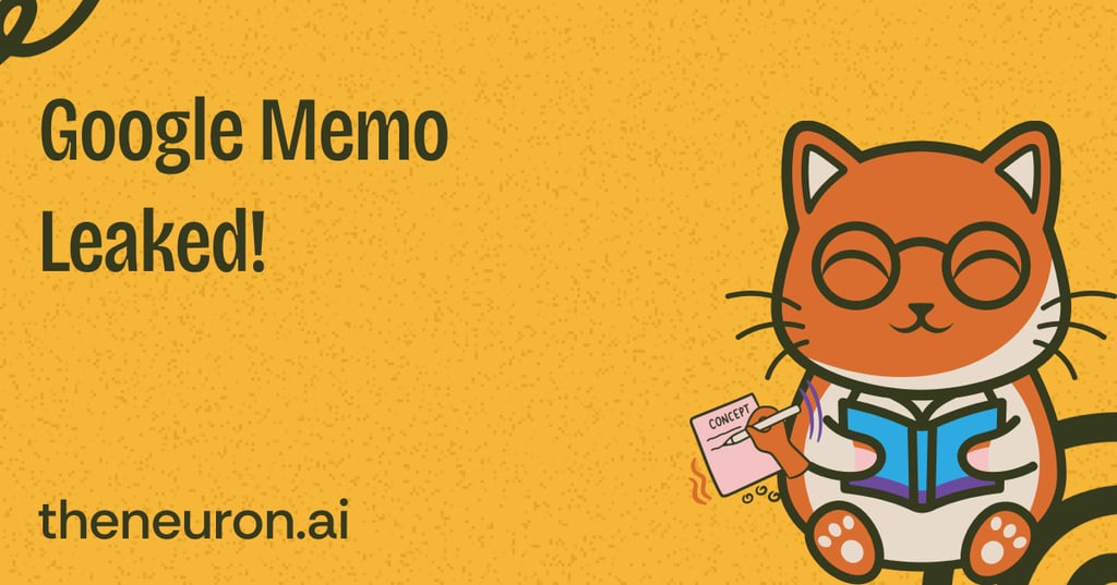 😺 Google memo leaked! Thumbnail