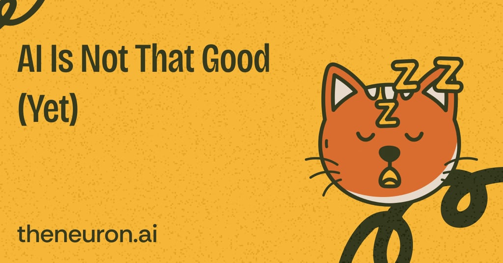 😺 AI is not that good (yet) Thumbnail