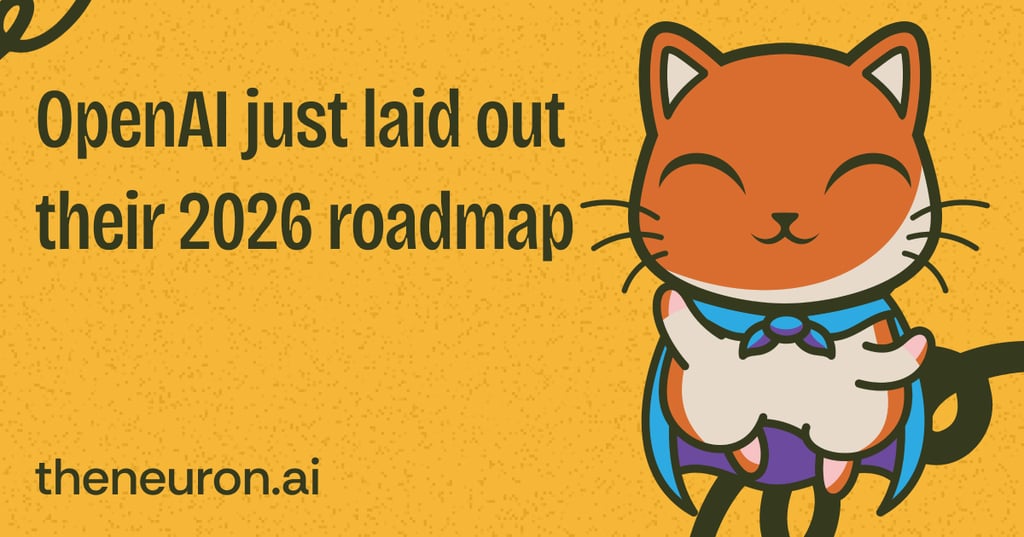 😸 Sam Altman just laid out OpenAI's plan for 2026 Thumbnail