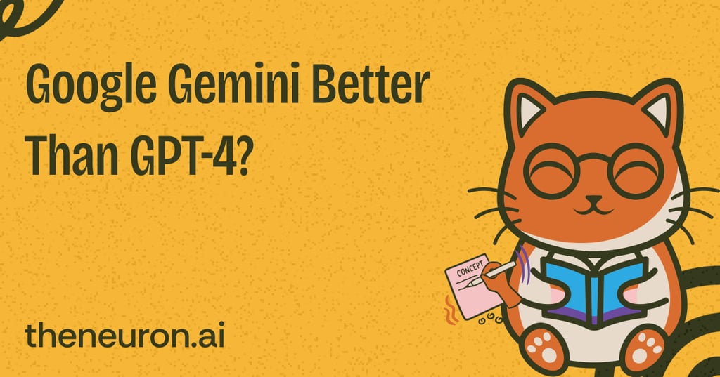 😺 Google Gemini release Thumbnail