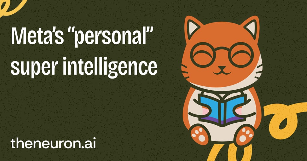 😺 Is Meta's personal superintelligence push going to kill Facebook? Thumbnail