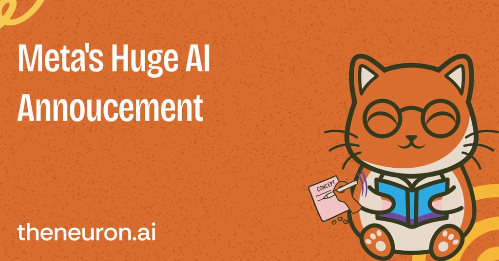 😺 Meta's huge AI annoucement Thumbnail