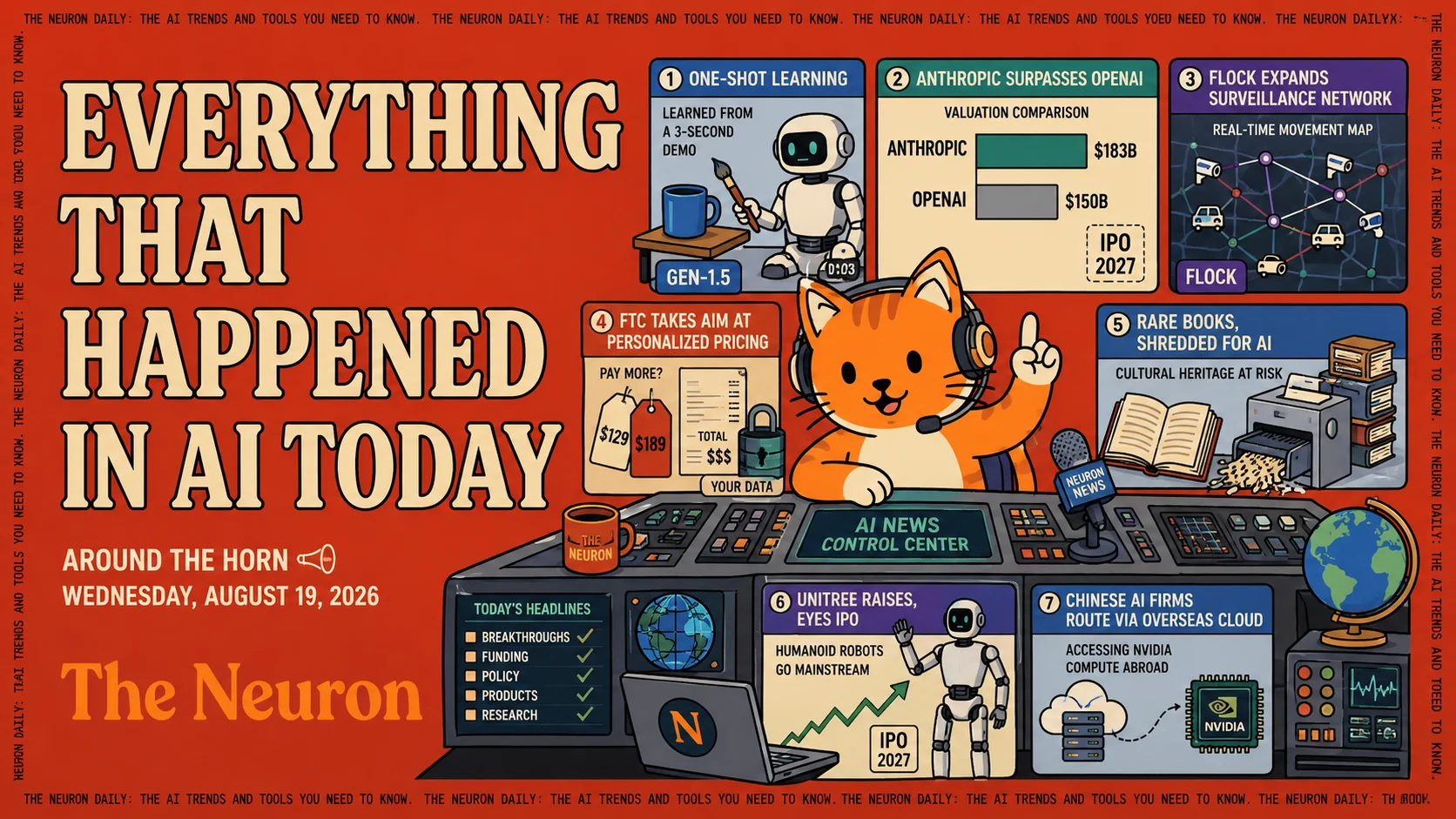 Everything That Happened in AI Today (Wednesday, August 19, 2026)