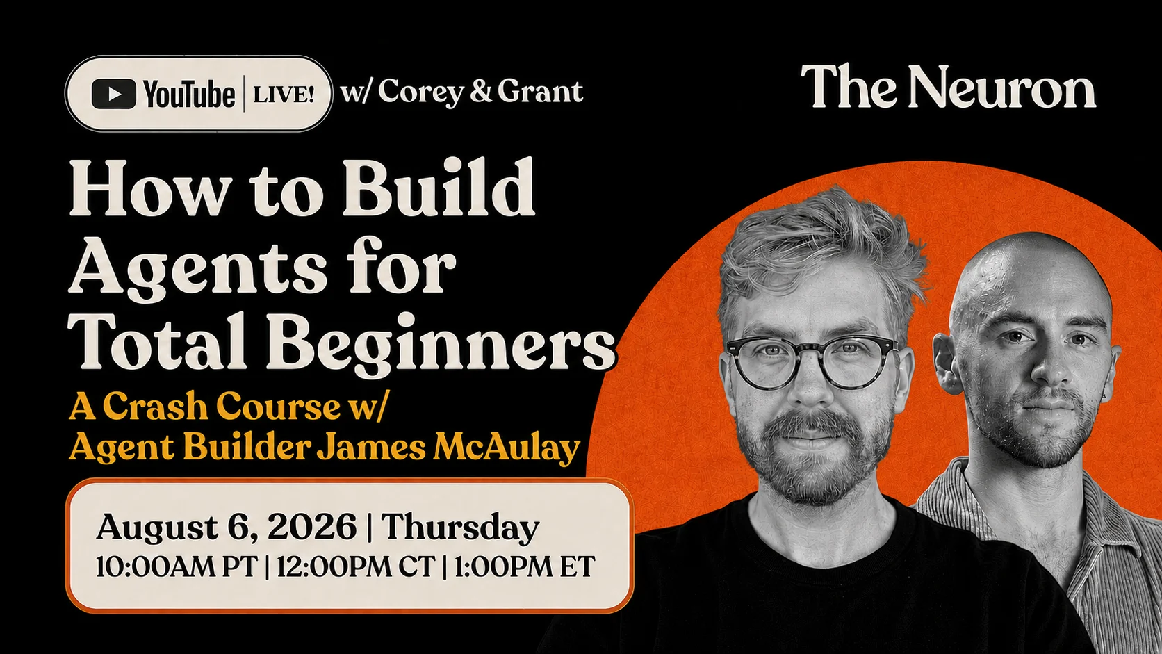 😻 Livestream: How to build agents for TOTAL Beginners