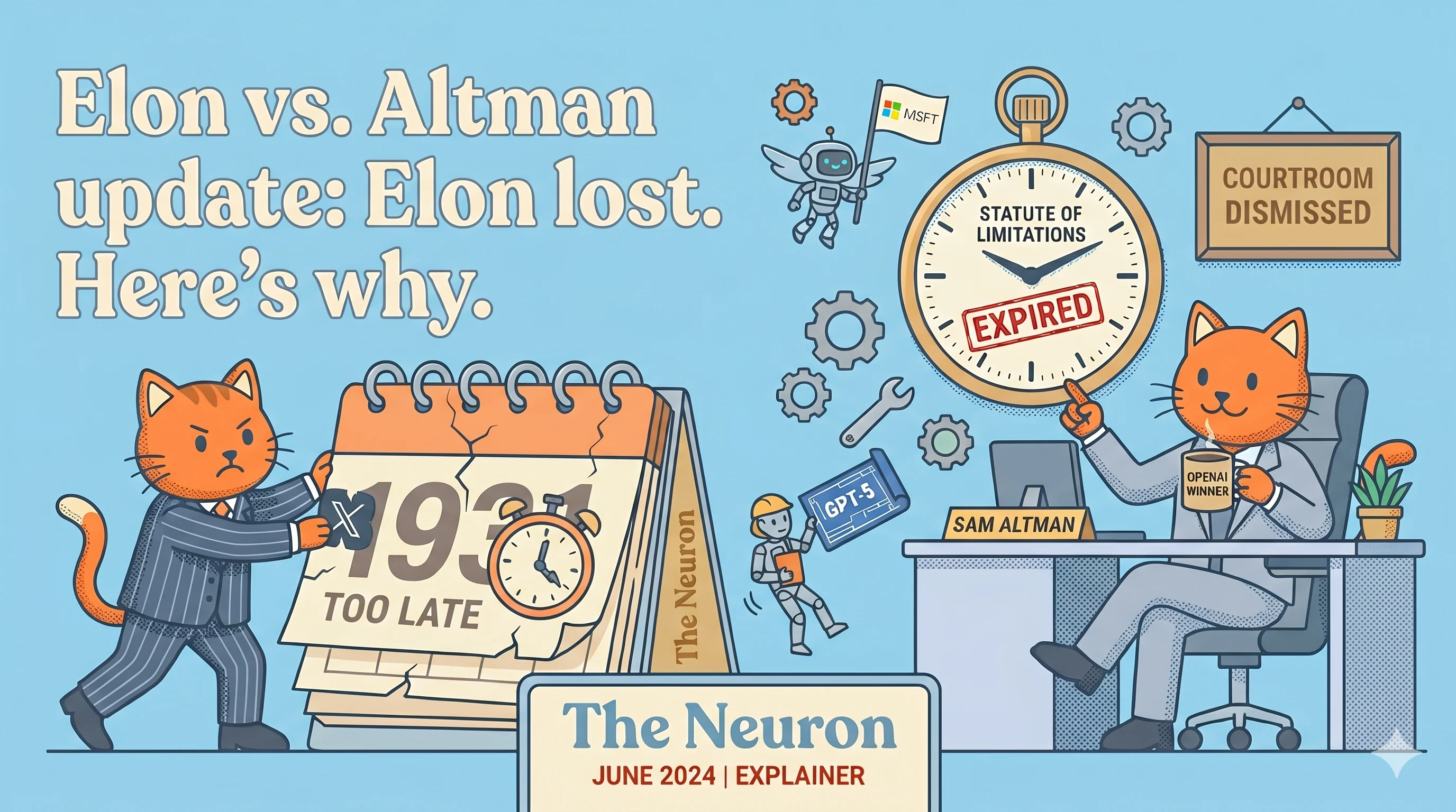 Elon vs. Altman update: Elon lost. Here’s why.